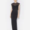 The Flocked Tattoo Ruban Dress