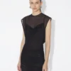 The Flocked Tattoo Ruban Dress