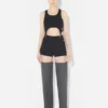 The Black Garter Mini-Shorts
