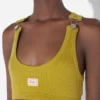 The Green Gaultier Patch Bra The Green Gaultier Patch Bra