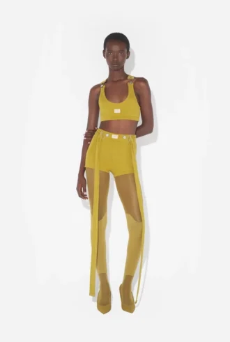 The Green Gaultier Patch Shorts