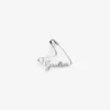 The Heart Safety Pin Earring