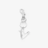 The Heart Safety Pin Keychain
