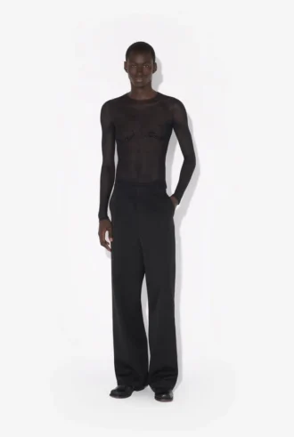 The Jean Paul Gaultier Flocked Top The Jean Paul Gaultier Flocked Top