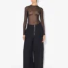 The Jean Paul Gaultier Flocked Top