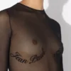 The Jean Paul Gaultier Flocked Top