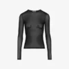 The Jean Paul Gaultier Flocked Top