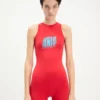 The Junior Gaultier Tank-Top Playsuit