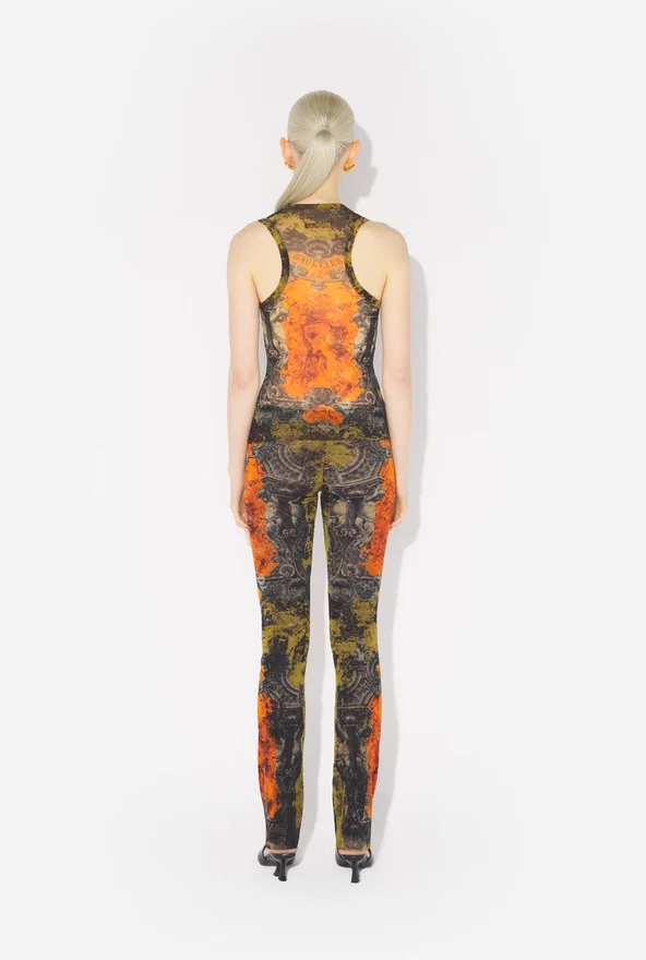 The Khaki Madaillon Tank Top The Khaki Madaillon Tank Top