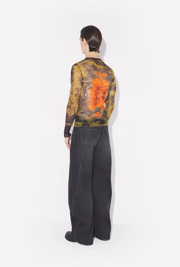 The Khaki Madaillon Top The Khaki Madaillon Top