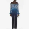 The Long 3D Striped Dress