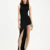 The Long Asymmetrical Dress