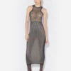 The Long Black Spiral Skirt