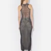 The Long Black Spiral Skirt
