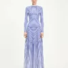 The Long Blue Target Dress