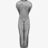 The Long Draped Body Morphing Dress