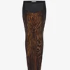 The Long Draped Wood Skirt
