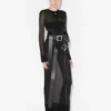 The Long Logo Knit Dress