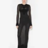 The Long Logo Knit Dress