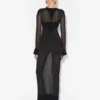 The Long Logo Knit Dress