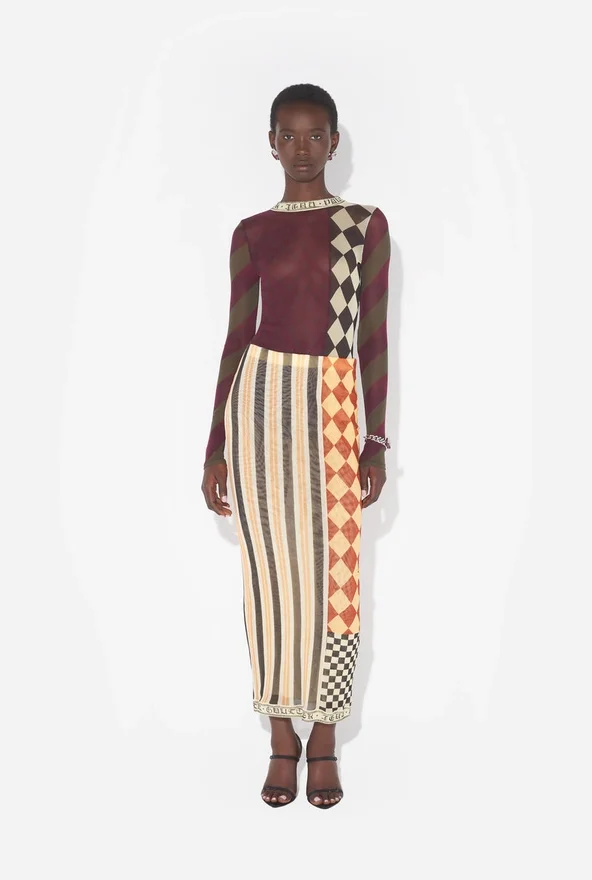 The Long Patchwork Skirt The Long Patchwork Skirt