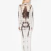 The Long White Squeletor Dress