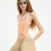 The Orange Target Tank Top