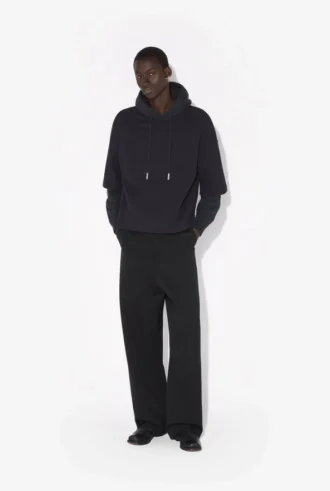 The Oversized Black Jpg Sweatshirt