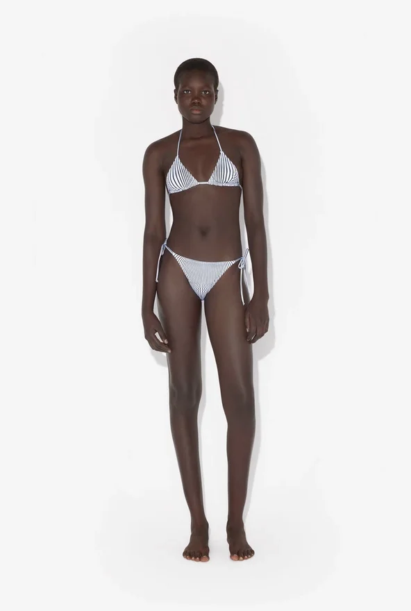 The Pinstripe Body Morphing Bikini Bottom The Pinstripe Body Morphing Bikini Bottom