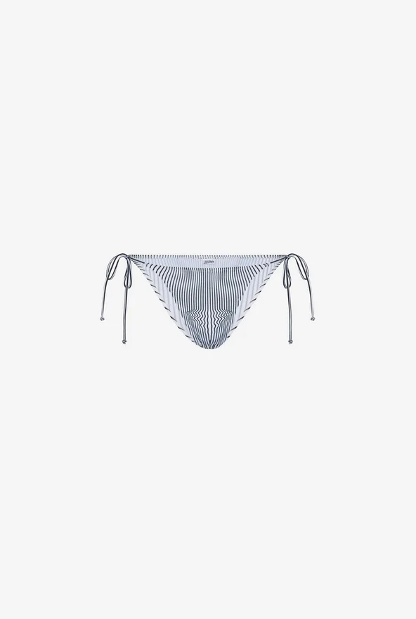 The Pinstripe Body Morphing Bikini Bottom The Pinstripe Body Morphing Bikini Bottom