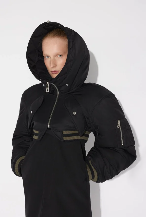 The Quilted Cropped Bomber Jacket The Quilted Cropped Bomber Jacket