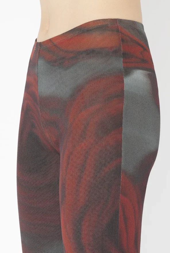 The Red Blurry Roses Pants The Red Blurry Roses Pants