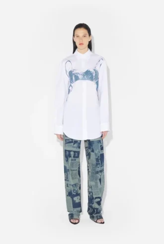 The Scanned Bra Shirt