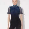 The Short 3D Striped Dress