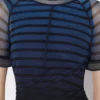 The Short 3D Striped Dress