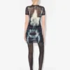 The Short Black Squeletor Dress