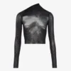 The Silver Body Dust Crop Top