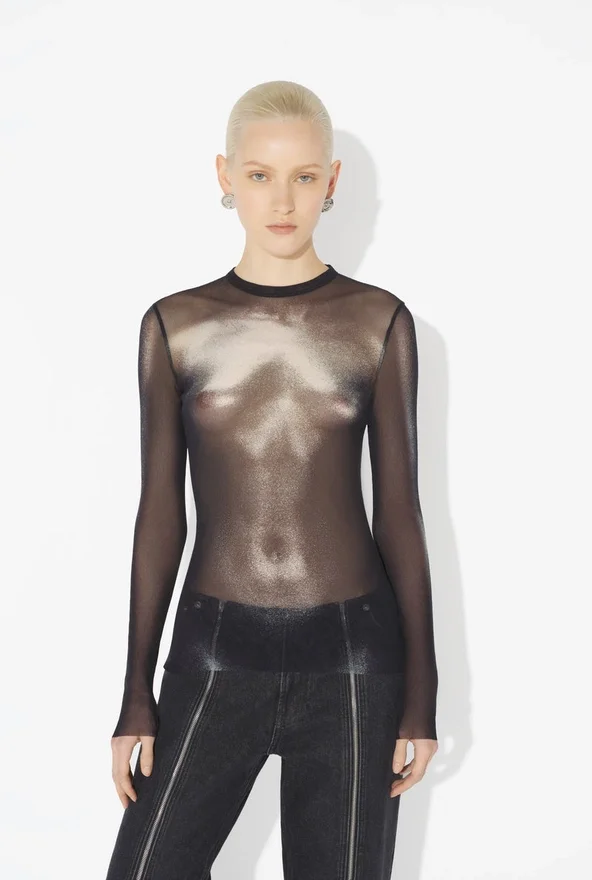 The Silver Body Dust Top The Silver Body Dust Top