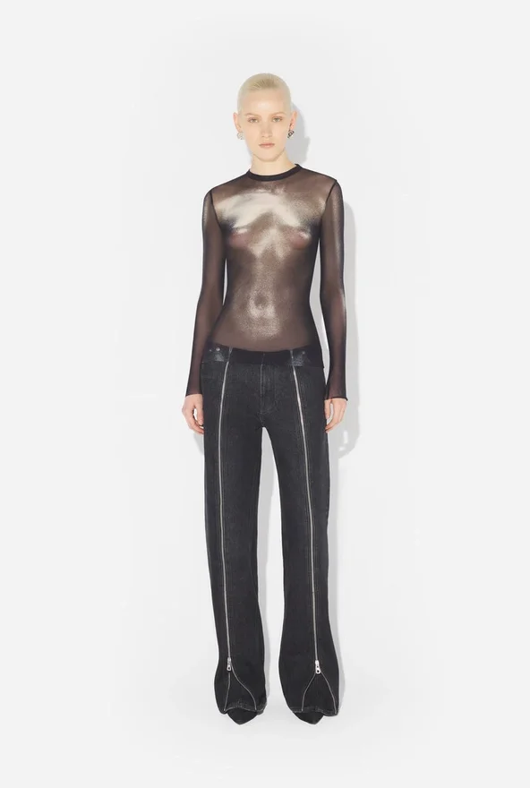 The Silver Body Dust Top The Silver Body Dust Top