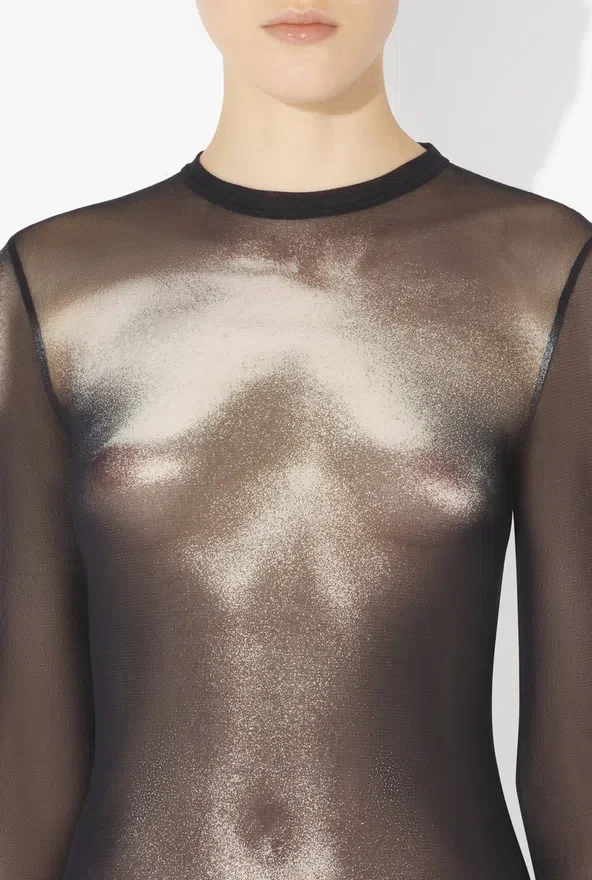 The Silver Body Dust Top The Silver Body Dust Top