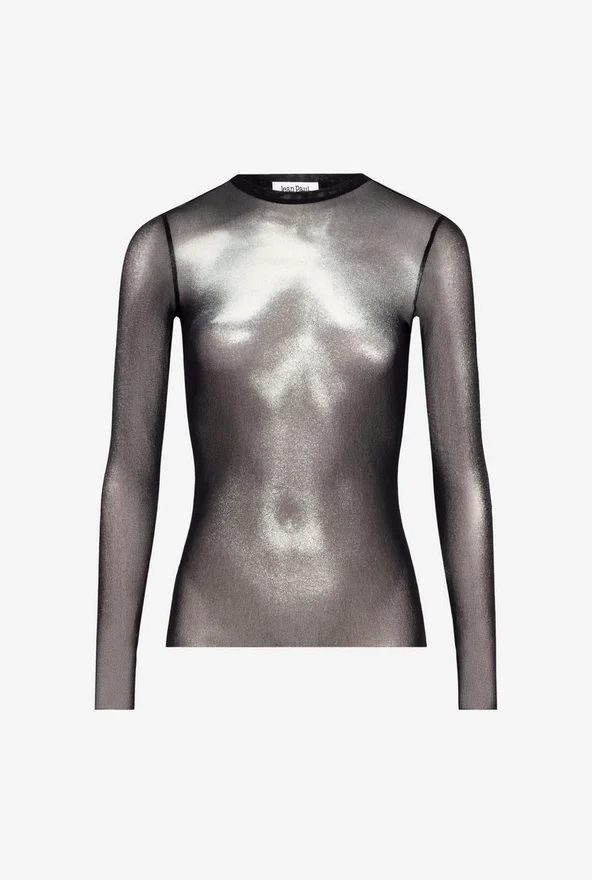 The Silver Body Dust Top The Silver Body Dust Top
