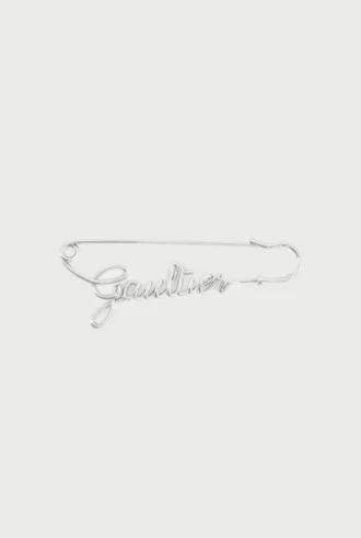 The Silver-Tone Gaultier Brooch