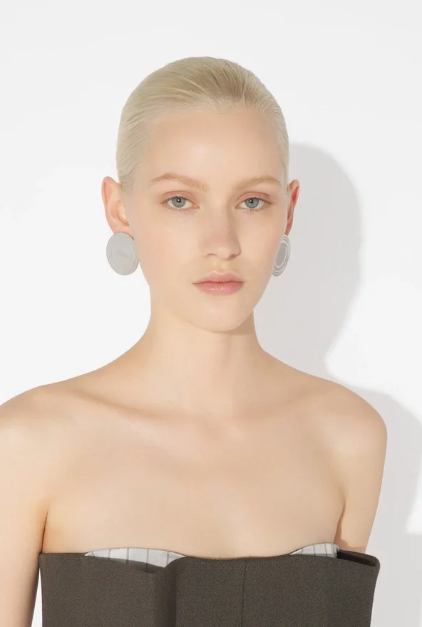 The Silver-Toned Can Earrings The Silver-Toned Can Earrings