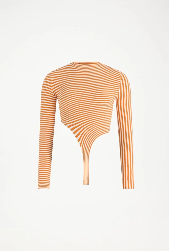 The Striped Bodysuit The Striped Bodysuit