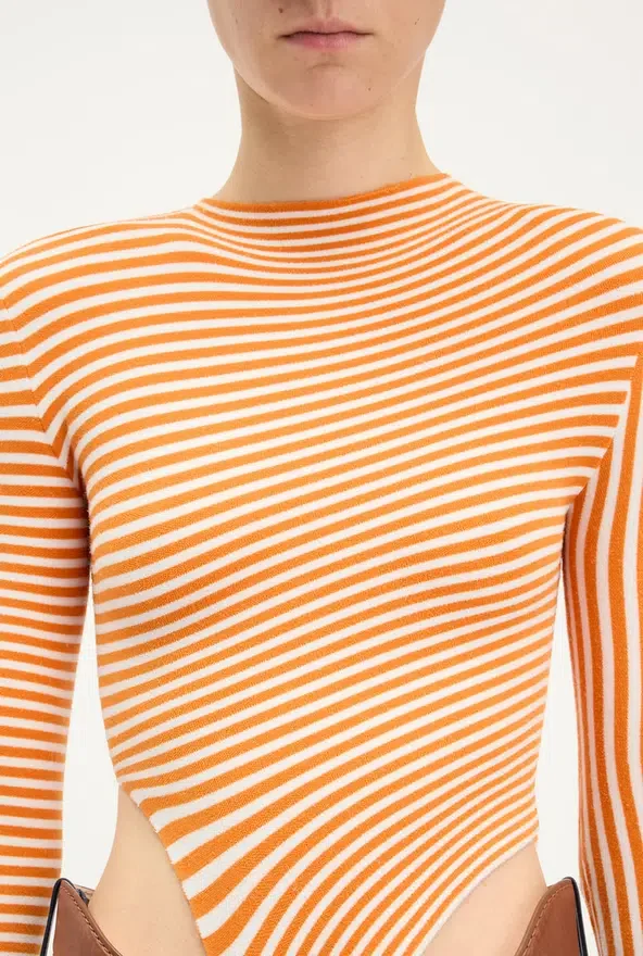 The Striped Bodysuit The Striped Bodysuit