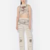 The Tattoo Mariniare Crop Top