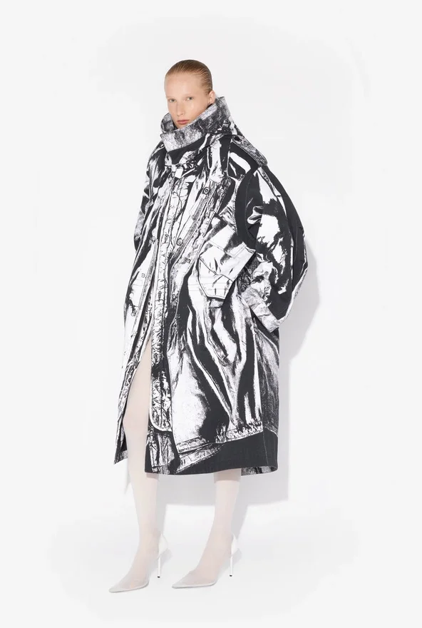 The Trompe-L’œIl Parka The Trompe-L’œIl Parka