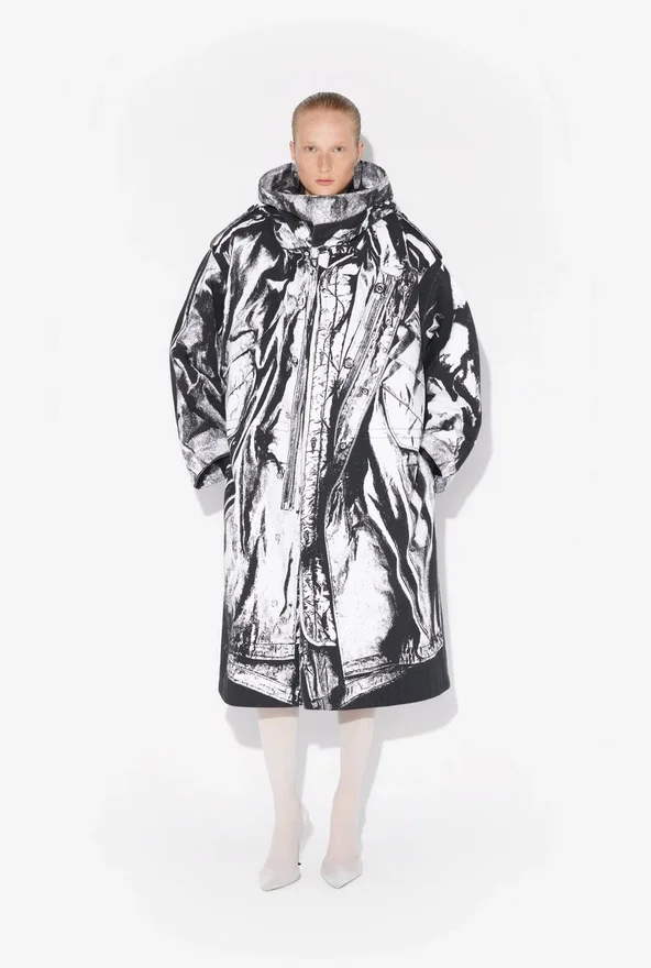 The Trompe-L’œIl Parka The Trompe-L’œIl Parka