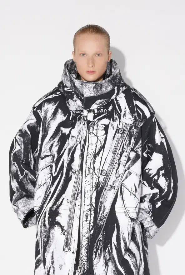 The Trompe-L’œIl Parka The Trompe-L’œIl Parka