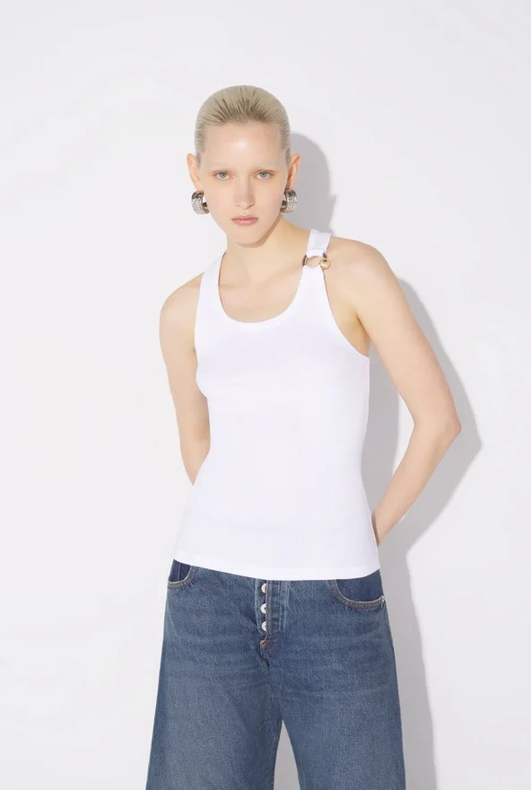 The White Piercing Tank Top The White Piercing Tank Top
